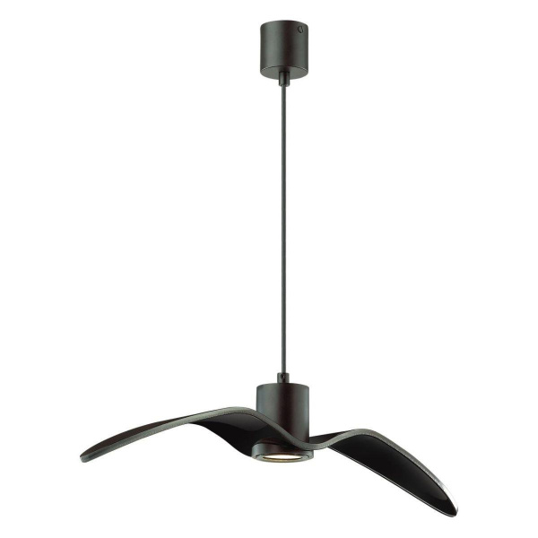 Odeon Light 4902/1B PENDANT ODL22 233 черный/стекло Подвес GU10 1*5W BIRDS Odeon Light 4902/1B PENDANT ODL22 233 черный/стекло Подвес GU10 1*5W BIRDS