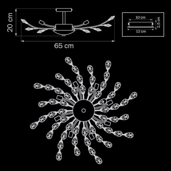 Lightstar Люстра потолочная Isabelle Lightstar 791182 Купить Lightstar Люстра потолочная Isabelle Lightstar 791182