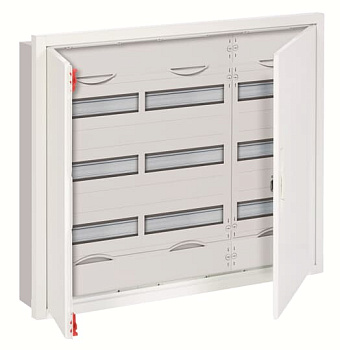 ABB Щит распред. в нишу 684х810х120 расстояние между DIN рейками 150мм U43R3 2CPX071710R9999