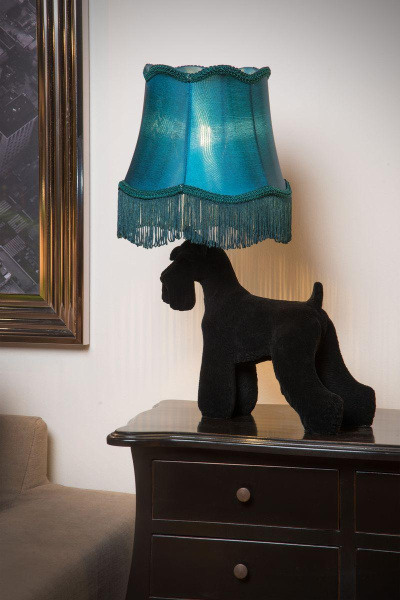 Купить Lucide EXTRAVAGANZA FILOU Черный Настольная лампа 10504/81/30