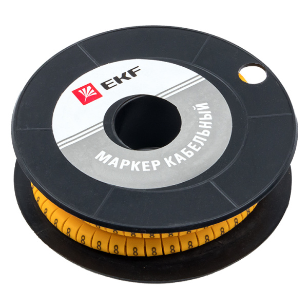 Купить EKF PROxima Маркер кабельный 2,5 мм2 "8" (1000 шт.) (ЕС-1)