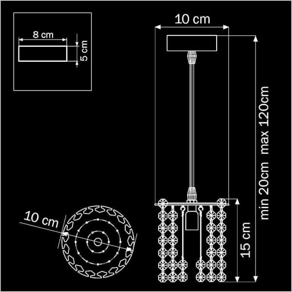 Купить Lightstar Подвес Cristallo Lightstar 795314