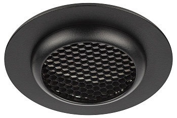 Встраиваемый светильник алюминиевый ЭРА KL109 BK MR16 GU5.3 черный матовый