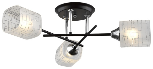 Velante 703-127-03, Светильник потолочный E27,3x60W