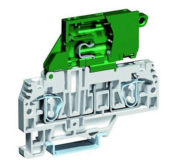 DKC Держатель предохранителя 5х20. Пружина. 4 кв. мм. Серый ZHF310GR