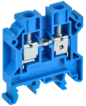 IEK Колодка клеммная CTS 6мм2 синяя