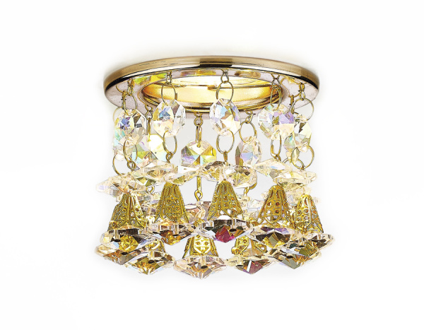 Ambrella Светильник K2233 G/PR золото/перламутровый