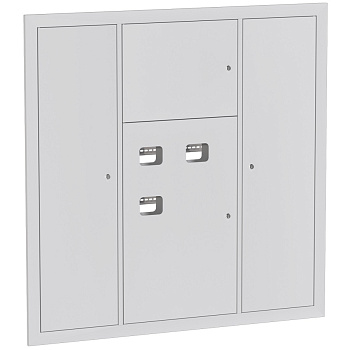 EKF Устройство этажное распределительное встроенное типа УЭРВ 3 кв. (1300х1300х150)