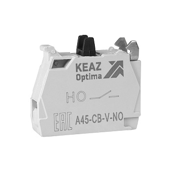 КЭАЗ Контактный блок OptiSignal D22 A45-CB-V-NO 1НО винтовой зажим ZBE101