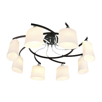 Citilux CL136181 Тайфун Хром+Венге Светильник Люстра