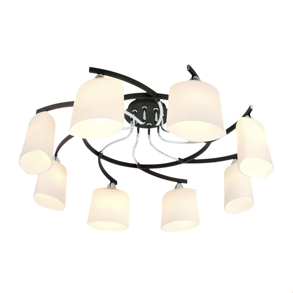 Citilux CL136181 Тайфун Хром+Венге Светильник Люстра