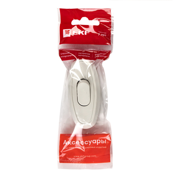 Купить EKF PROxima Переключатель бра бел. 6А 250В