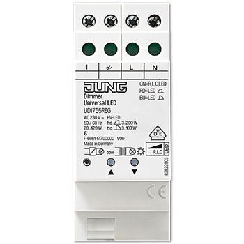 JUNG Диммер универсальный LED UD1755REG