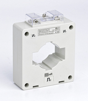 Dekraft Трансформатор тока ТШП-0,66 0,5 750/5 10ВА, диаметр 80мм