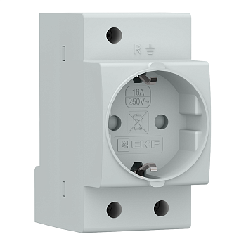 EKF Розетка РДЕ-47 16А (под евро вилку с заземлением) PROxima