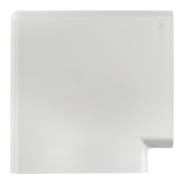 Купить EKF PROxima Поворот 90 гр. (105х50) (2 шт) C-Line Белый