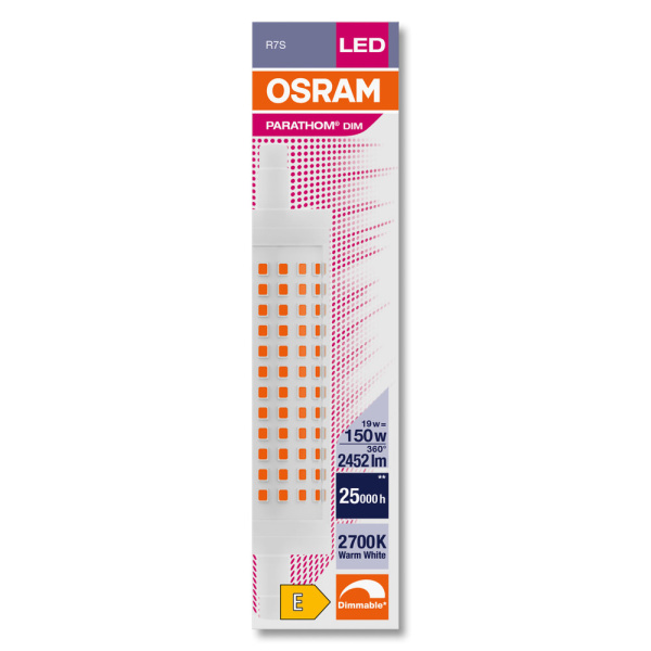 Купить OSRAM PARATHOM DIM Special LINE 118 CL 150 dim 19W/827 R7S 4058075626782