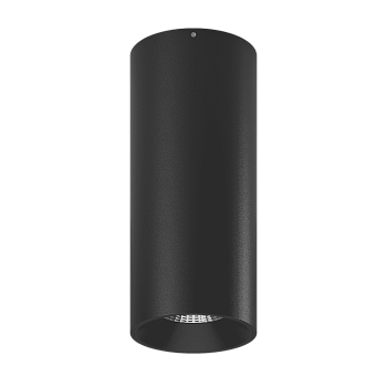 Lumker Светильник VILLY, потолочный накладной, 15Вт, 3000K, черный 003408 00-00003408