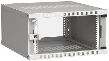 IEK LINEA WE ITK Шкаф LINEA WE 6U 600x650мм дверь, стекло серый LWE3-06U67-GF