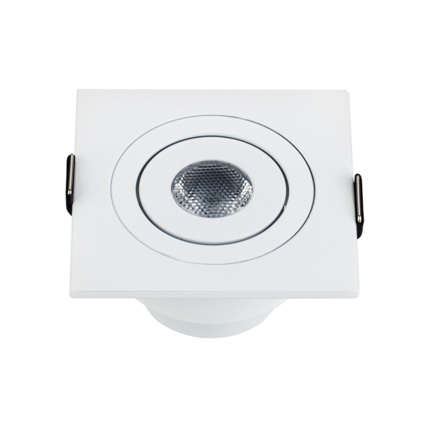 Arlight Светодиодный светильник LTM-S60x60WH 3W Warm White 30deg (IP40 Металл, 3 года) 015395