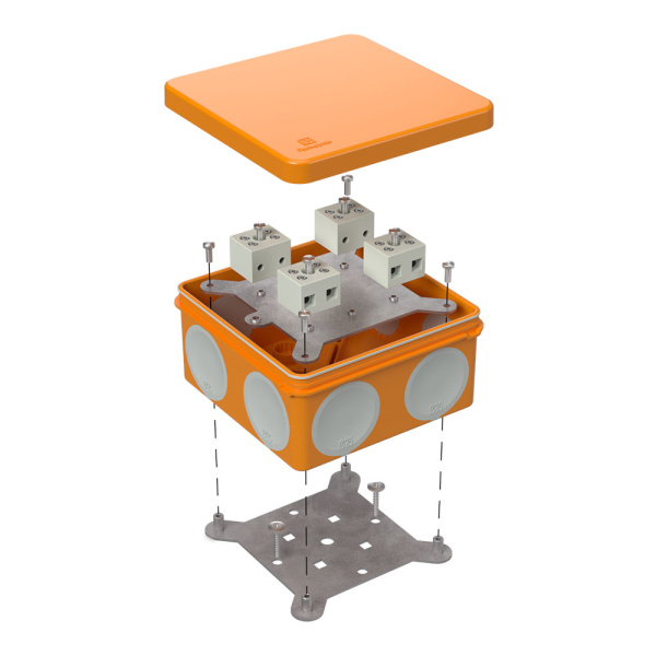 Промрукав Коробка огнестойкая для о/п двухкомпонентная 60-0300-FR2.5-8 Е15-Е120 100х100х50