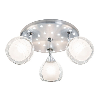 Citilux CL158132 Самба+LED Алюм+Хром Светильник Люстра