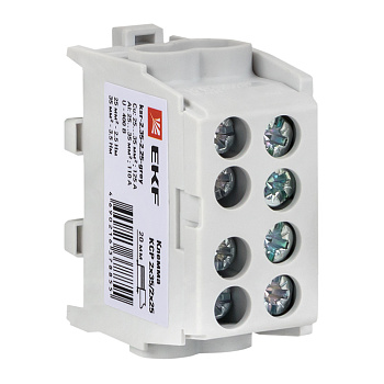 EKF PROxima Клемма распределительная КСР с двойным винтом 2x35/2x25 серая