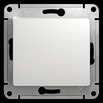 Systeme Electric Glossa Бел Выключатель 1-клавишный, сх.1, 10АХ