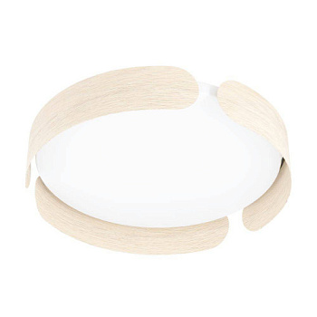 Eglo 99622 Светильник потолочный VALCASOTTOS, LED 24W, 2050lm, H75, Ø350, сталь/пластик, белый/коричневый Eglo 99622 Светильник потолочный VALCASOTTOS, LED 24W, 2050lm, H75, Ø350, сталь/пластик, белый/коричневый