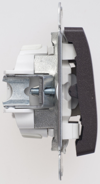 Купить Systeme Electric Glossa Шоколад Выключатель 3-клавишный сх.3, 10AX