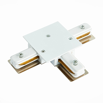 ST Luce ST013.539.00 Коннектор T-образный для однофазного встраиваемого шинопровода Белый