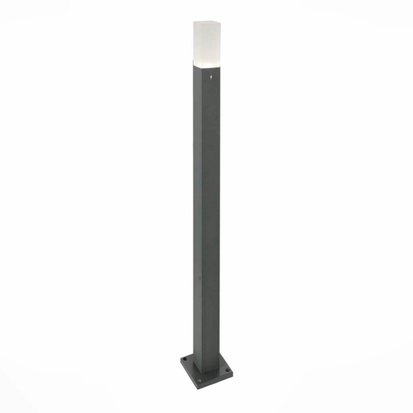ST LUCE SL101.715.01 Светильник уличный наземный  Серый/Белый LED 1*3W