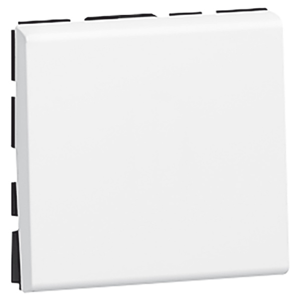 Купить Legrand Mosaic Кнопка 6А, 2М, белая 077040