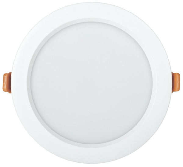 IEK LIGHTING PRO Светильник LED ДВО 1821 PRO белый круг 24Вт 4000K IP54