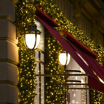 Eurosvet Гирлянда Нить 400-102 белый с эффектом мерцания 20м IP65 a044076