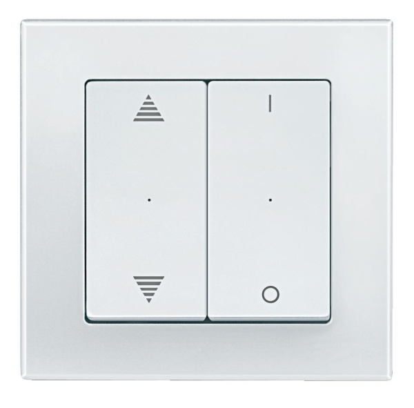 Купить SE Merten KNX\EIB SM Полярно-бел Клавиша для модуля 2-кнопочного выключателя, с символами ВВ/ВН, 1/0 (MTN619619)