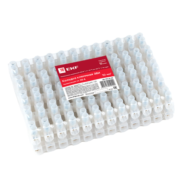 Купить EKF PROxima Колодка клеммная (16мм) 30А (10шт.)