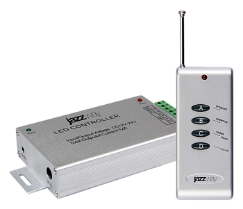 Jazzway Контроллер RGB  ZC-2000RC 12V 3x4A =144Вт (RF) .3327392