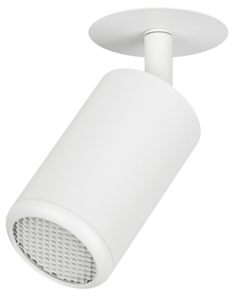 Встраиваемый светильник алюминиевый ЭРА KL106 WH MR16 GU5.3 белый матовый