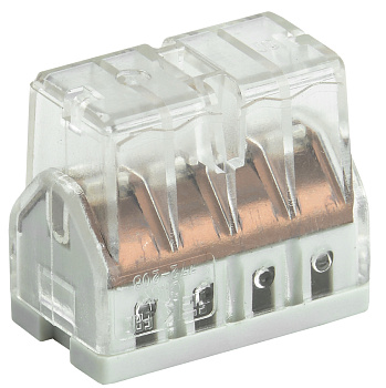 IEK Строительно-монтажная клемма СМК 772-208 (4шт/упак)