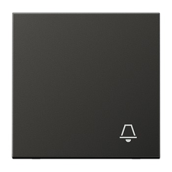 JUNG Антрацит Клавиша для кнопок и выключателя с символом "звонок" AL2990KAN