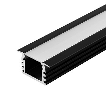 Arlight Профиль PDS-F-2000 ANOD Black (Алюминий) 017642