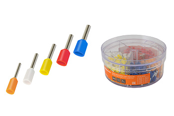 TDM Набор наконечников-гильз серии Е №1 (Е0508, Е7508, Е1008, Е1508, Е2508) SQ0512-0016