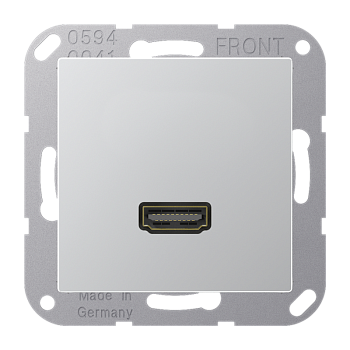 JUNG A 500 Алюминий Розетка HDMI 1-ая MAA1112AL