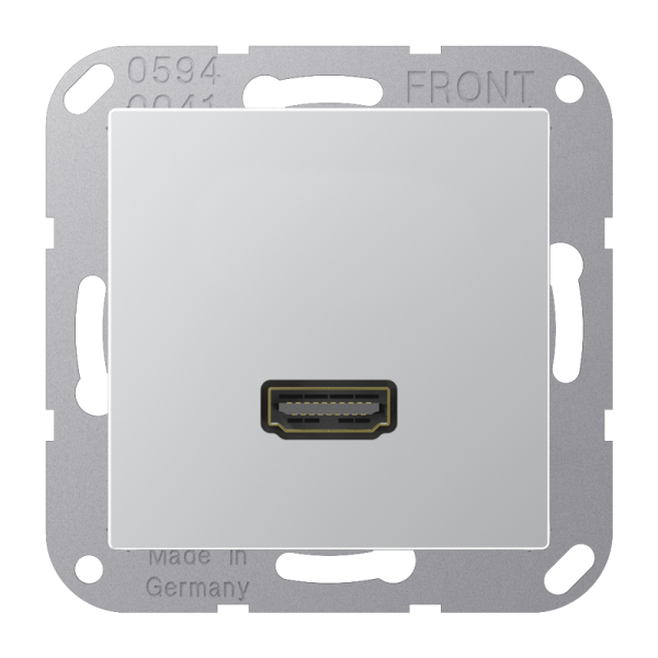 JUNG A 500 Алюминий Розетка HDMI 1-ая MAA1112AL