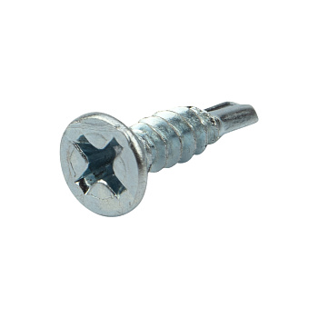 Kranz Саморез оконный сверло, 3.9х16, белый цинк, упаковка поставщика ( 20 000 шт. ) 1504-3916-1