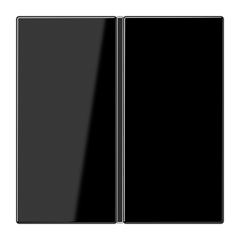 JUNG Черный Набор клавиш для сенсорного модуля KNX, одиночный LS401TSASW