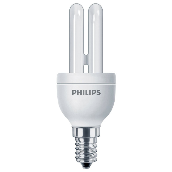 PH Лампа люминесцентная компактная Genie ES 5W WW E14 220-240V 1PF/6 871150080114210