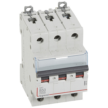 Legrand DX3 Автоматический выключатель 3P 3A (B) 10kA/16kA 408986