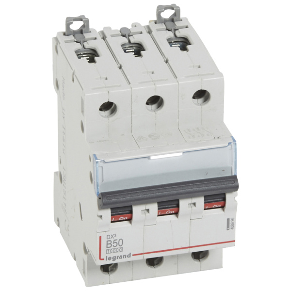 Legrand DX3 Автоматический выключатель 3P 3A (B) 10kA/16kA 408986